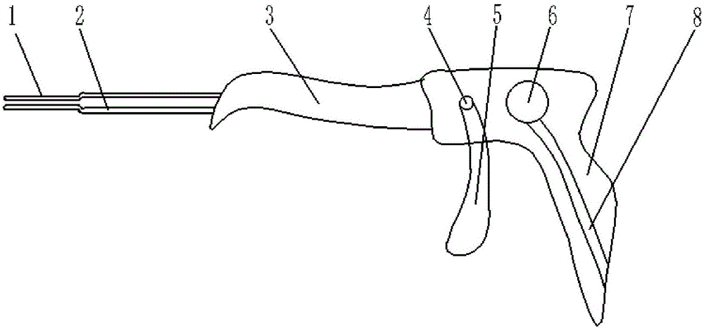 一种一次性使用纤维环缝合器的制作方法