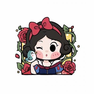 迪士尼公主q版成熟男人图片头像