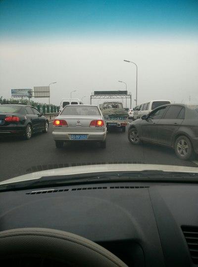 分享堵车照片,看谁堵的最厉害