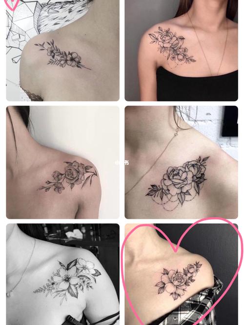 露肉的季节～_纹身_锁骨纹身_美妆_彩妆_彩妆其他