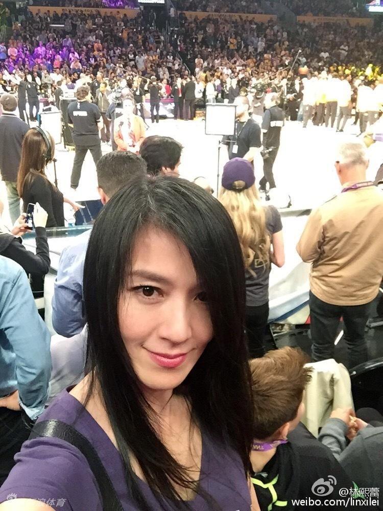 林熙蕾接受新浪专访谈科比退役_高清图集_新浪网