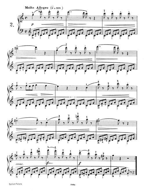 乐谱讲习 | 车尔尼849 no.2_乐谱_钢琴_学习_钢琴讲习