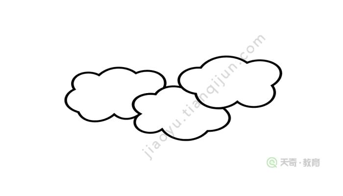 云彩简笔画