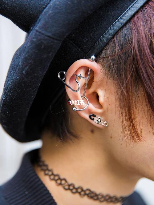 耳洞部位搭配参考 | 附名称图_耳洞_穿搭_穿孔_时尚