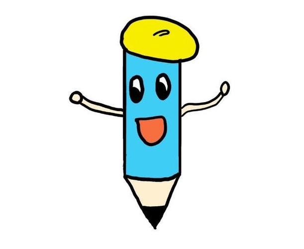 简笔画怎么画可爱的小铅笔