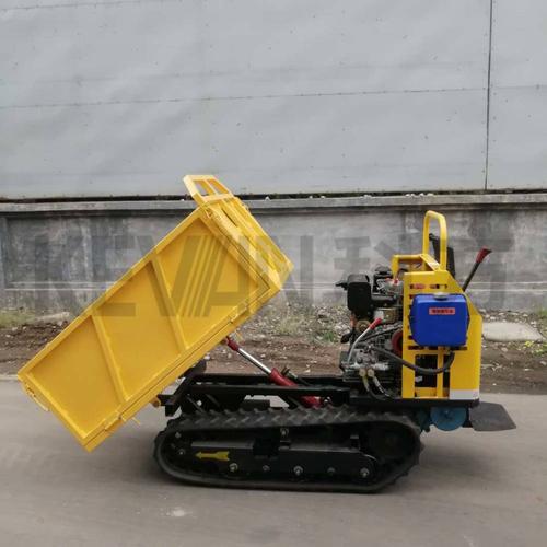 800kg履带式拖拉机 小型履带式运输车载人农用搬运车 手扶爬山虎