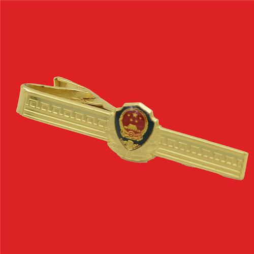户外军迷合金国徽领带夹服装配饰