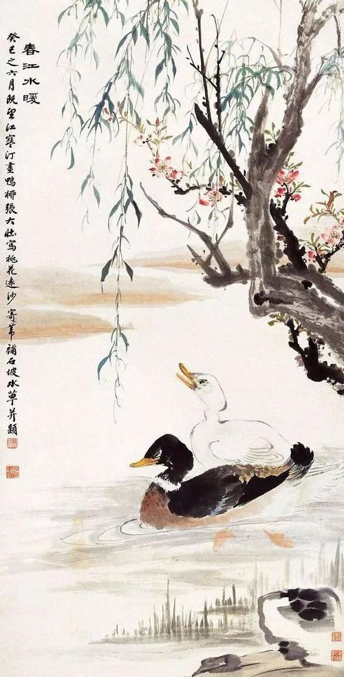 欣赏春江水暖鸭先知看最富诗意的春意浓浓