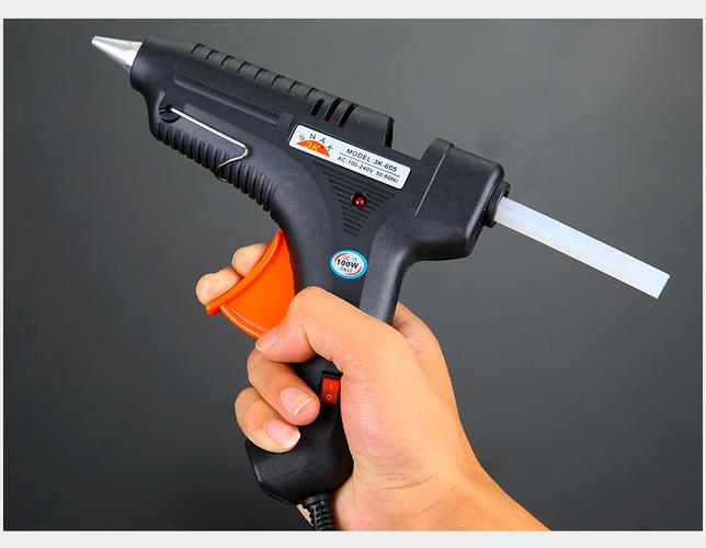 热销特价手工热熔胶枪小号玻璃胶条电热20w100w调温热溶硅胶枪家