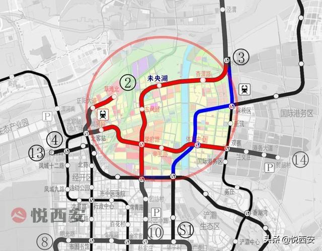 北辰大道再延伸西安向北新干线