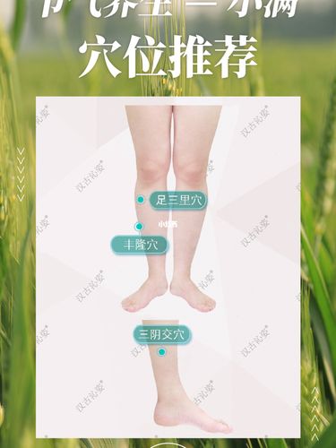 小满时节对应养生穴位推荐:足三里穴(双侧):位于小腿前外侧,外膝眼下4