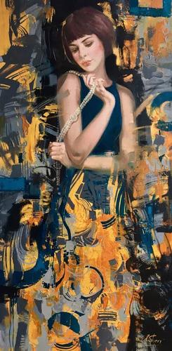 特荐| 她是乌克兰天才女画家,作品给人一种惊艳脱俗的感觉.