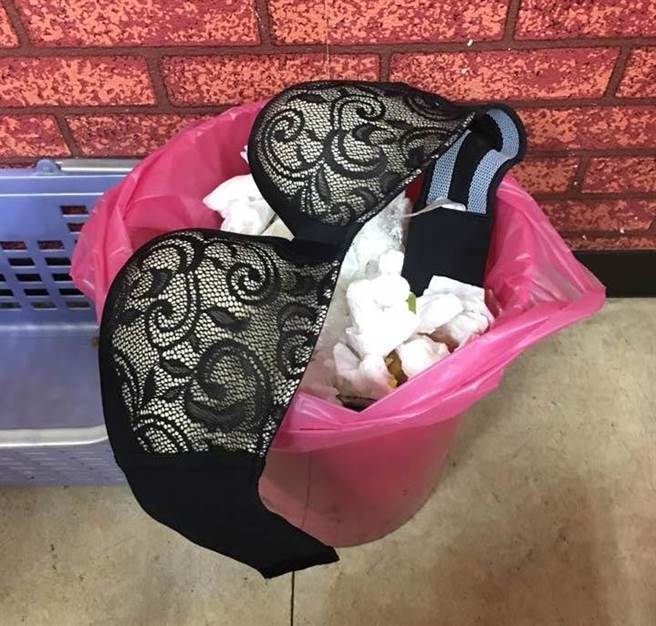 火锅店垃圾桶惊见「黑色内衣」网友嗨爆!