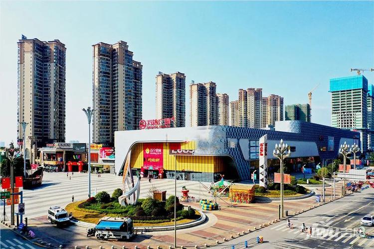万达广场实景图