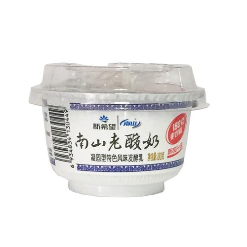新希望南山老酸奶杯风味发酵低温原味酸牛奶180g酸奶