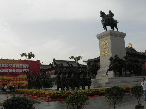 贞观之治雕塑