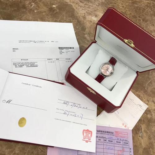 cartier 卡地亚蓝气球机械表