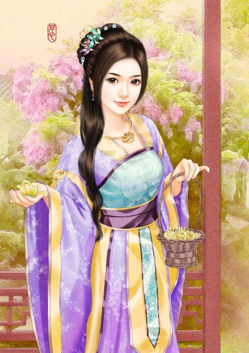 古风手绘动漫美女图片分享