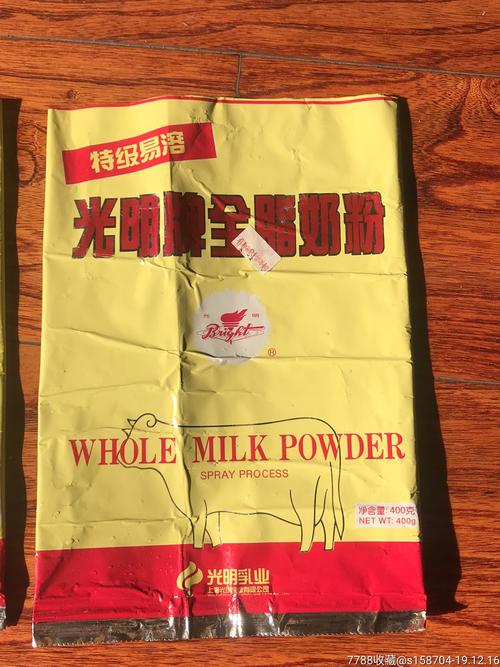 光明牌奶粉包装袋