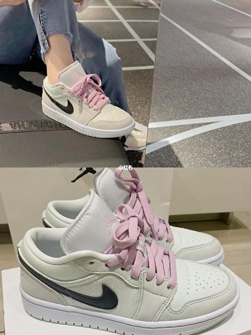 新款aj蒂芙尼绿樱花粉 小清新少女必备球鞋_air jordan_球鞋_樱花_小