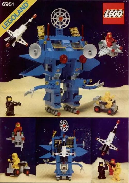 回顾lego太空航天题材玩具(1966-1998)|乐高|飞船|人造卫星_网易订阅