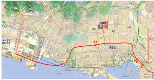 穗莞深城际线机场到前海段站点设置方案建议_澄海房价