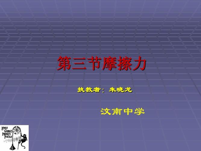 初中物理摩擦力ppt
