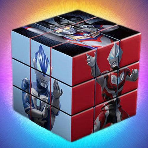 这魔方也太好看了,带奥特曼图案儿童魔方益智玩具3三