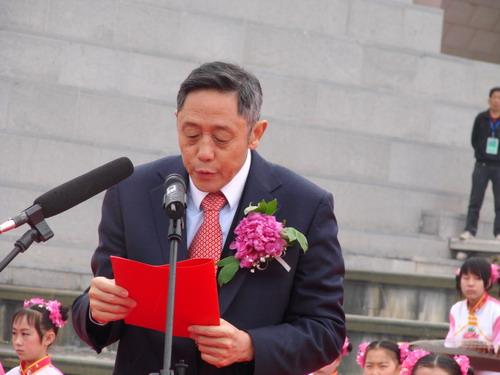 中国邮政集团公司总经理刘安东致辞