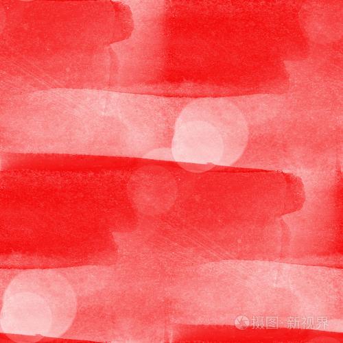 散景抽象红色, 灰色水彩无缝纹理手 painte