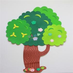 幼儿园泡沫大树
