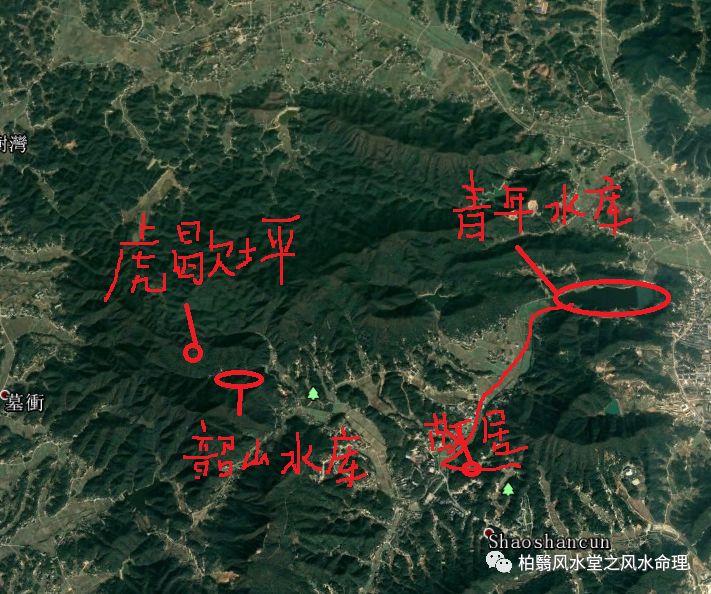 柏翳风水堂:虎歇坪就在"龙头"上