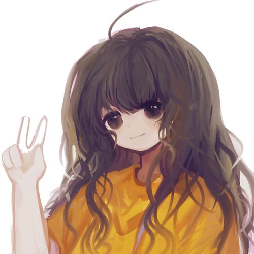 近期摸鱼绘画头像摸鱼二次元