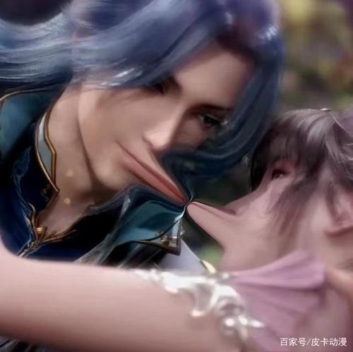 斗罗大陆:网友恶搞唐三小舞"亲吻"画面,看到他俩的大嘴,绝了