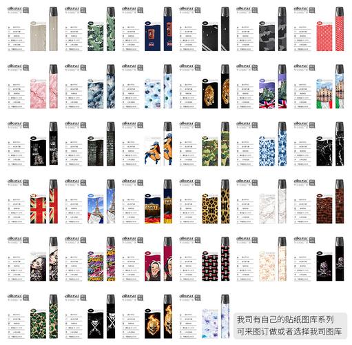 悦刻阿尔法电子烟贴纸 热卖新款防刮防尘relx电子烟彩