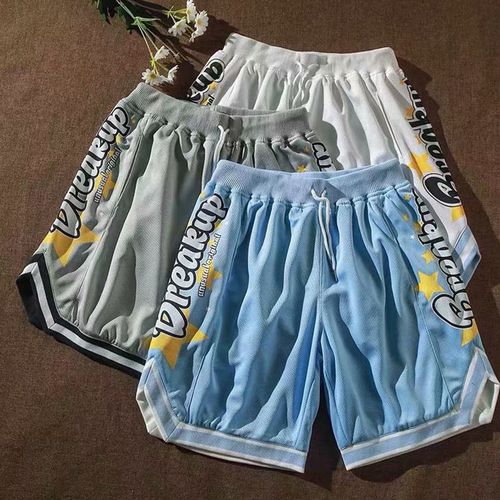 2021校园风裤角提高设计宽松短裤男女款式大码潮流夏装五分裤