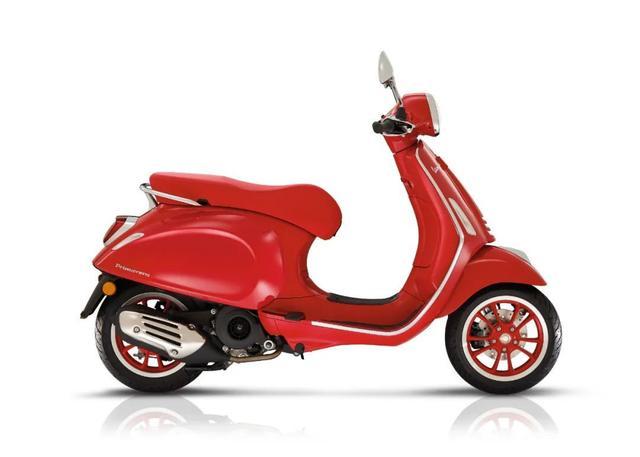 维斯帕vespa primavera 150中国红特别版,2020新符号