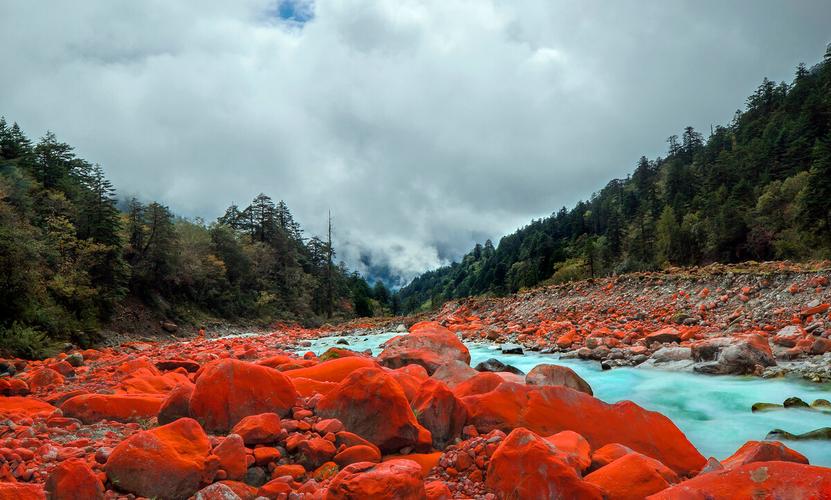 奇景红石滩 - 康巴牧人 - 图虫