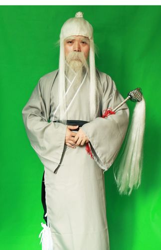 月老太上老君服装成人古装西游记演出老神仙八仙张果老套服装
