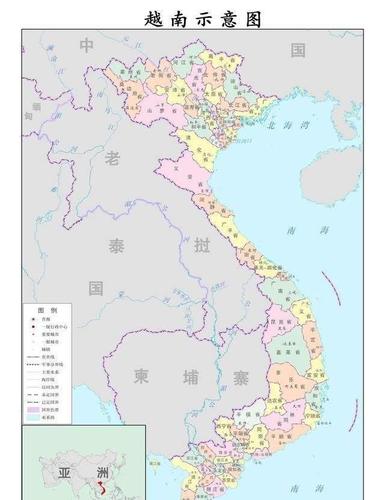 地图是野心的最好证明为何越南地图要将老挝柬埔寨一起划进来