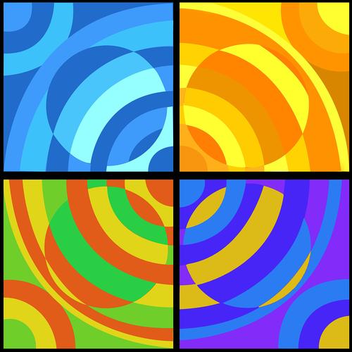 同类色互补色邻近色对比色