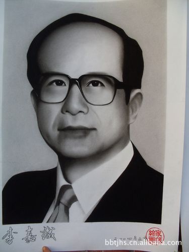 中国炭精画纯手工描绘形象逼真人物肖像画价格不等
