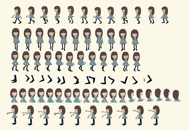 部分动作连续图