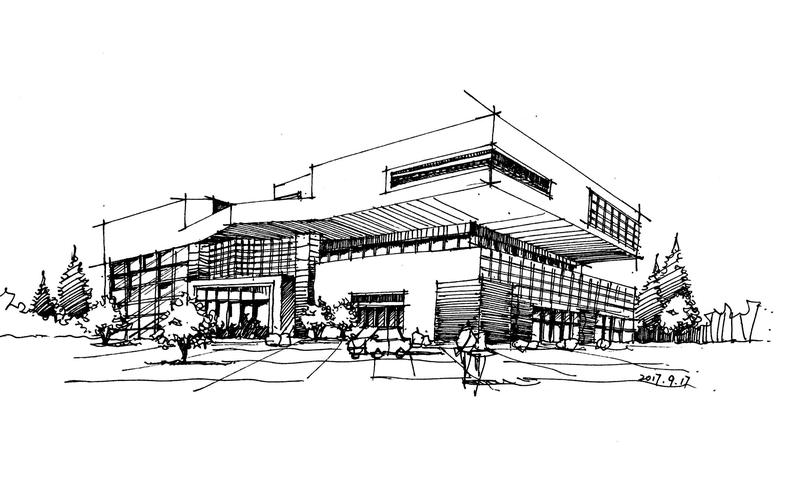 建筑速写图片简单 第1页