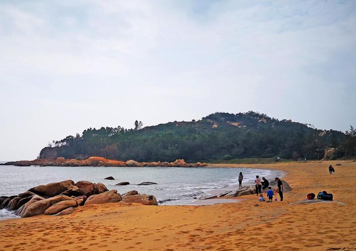 广东江门台山免费沙滩,遛娃亲子游,露营,赶海,吃海鲜都不错!