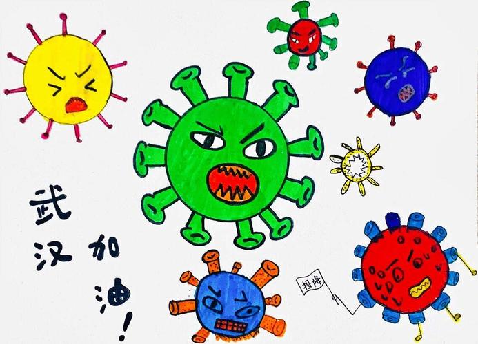 明日之星幼儿园小班亲子绘画 写美篇   亲爱的小朋友们,为了对抗病毒