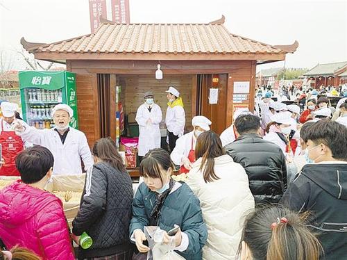 淮阳太昊陵27.2万元摊位爆红网络