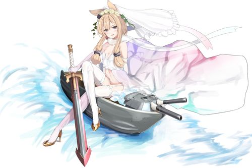 【碧蓝航线】p站大佬画的美图——厌战