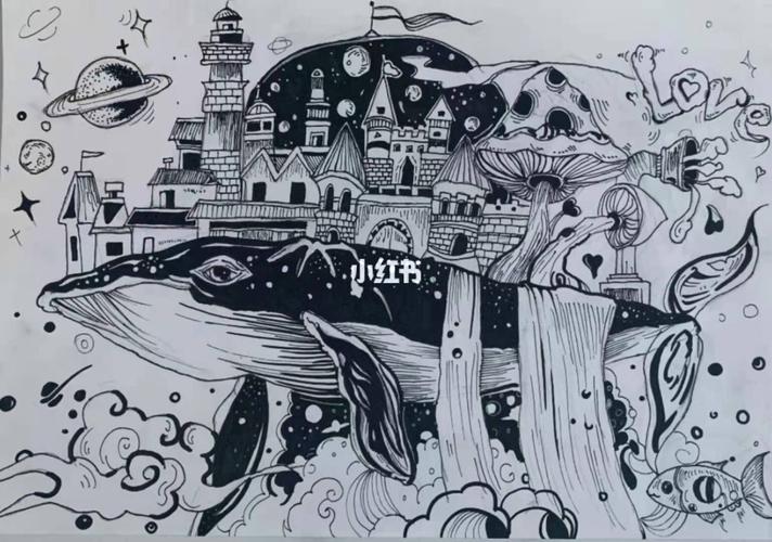 小朋友一下午的海底世界95_小朋友_简笔画_简笔画教程_母婴_早教