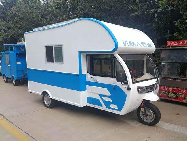 低成本旅行神器电动三轮房车房车中的价格屠夫新能源三轮旅居车